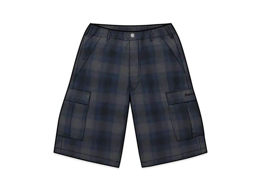 Supreme Shadow Plaid Cargo Short Supreme Shadow Plaid Cargo Short