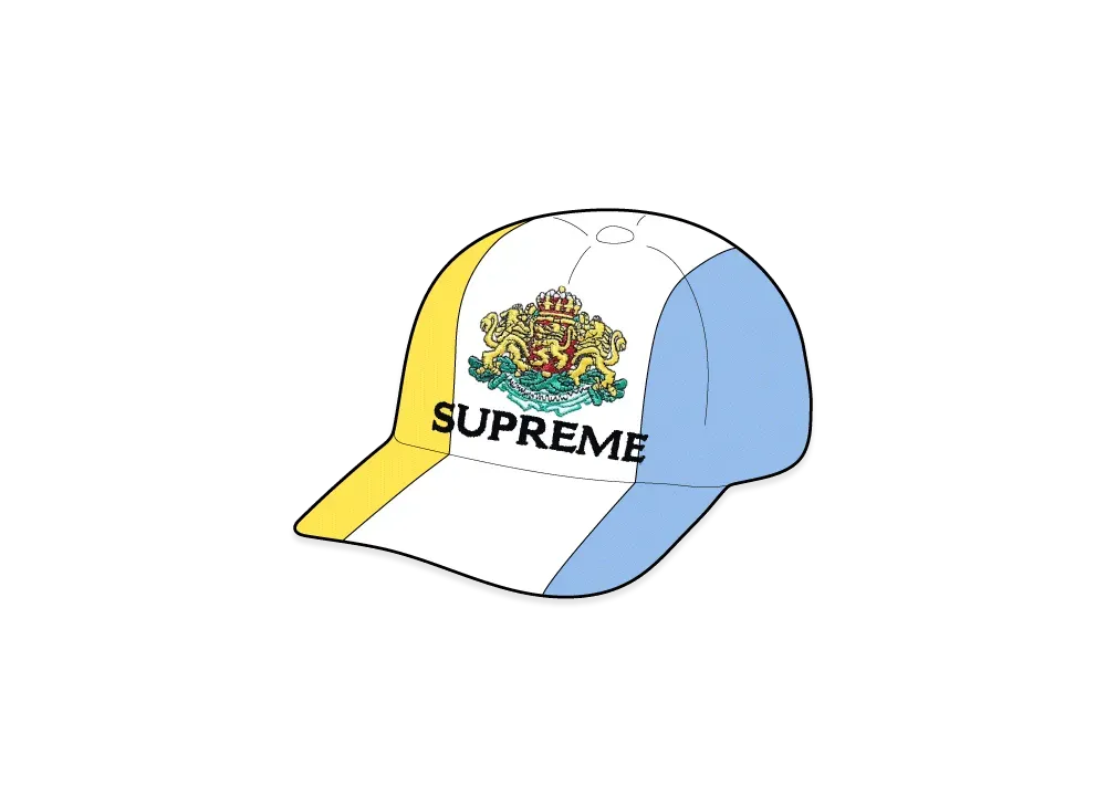 Supreme Crest 6-Panel "White"