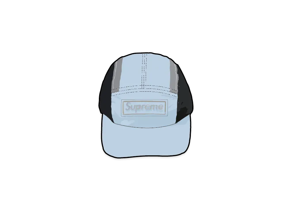 Supreme Side Mesh Camp Cap "Blue"