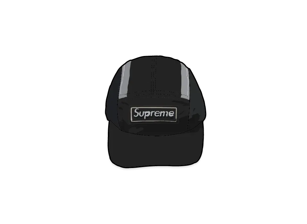 Supreme Side Mesh Camp Cap "Black"