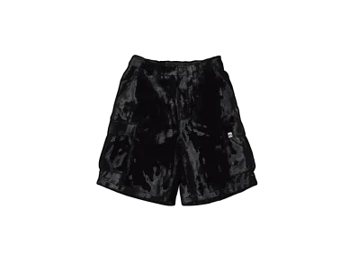 Supreme x GOODENOUGH Crushed Rayon Cargo Short "Black"