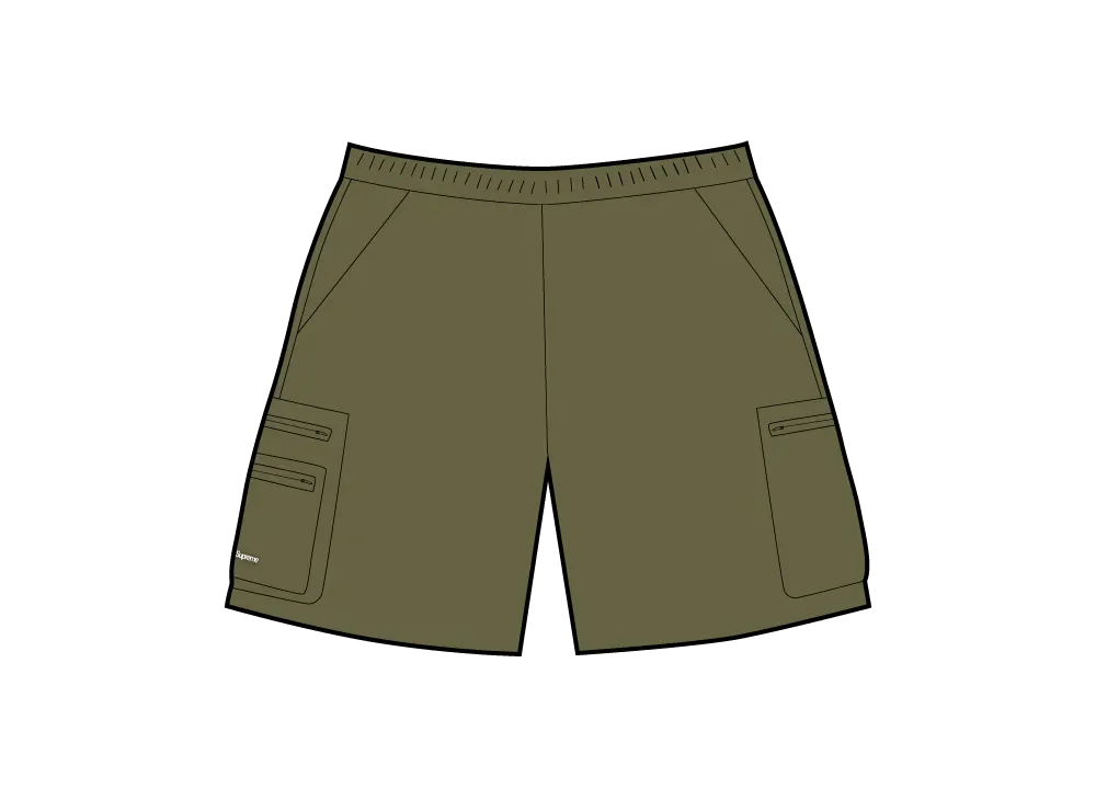 Supreme Cargo Water Short "Olive"
