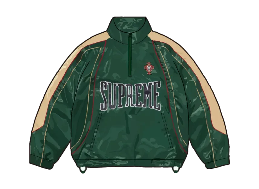 Supreme Satin Piping Pullover Supreme Satin Piping Pullover