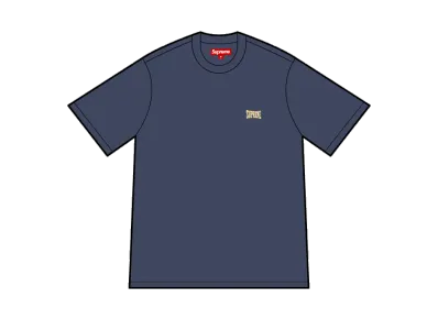 Supreme Warm Up Washed S/S Top "Navy"