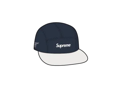 Supreme Ventile Camp Cap "Navy"