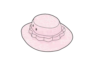 Supreme Cities Jacquard Boonie "Light Pink"