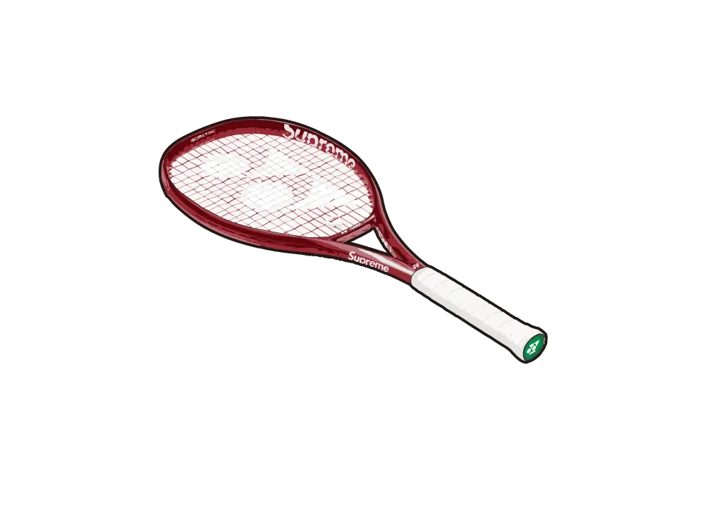 Supreme x Yonex EZONE 100L (305g / 10.8 oz) Racquet "Red"