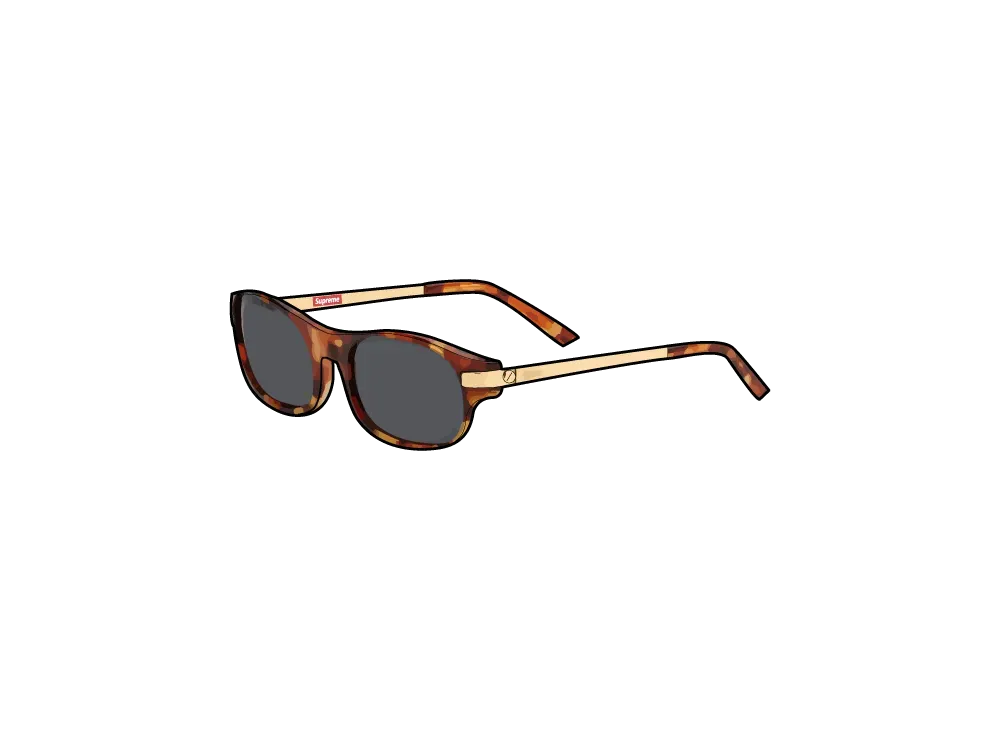 Supreme Walker Sunglasses "Tortoise"
