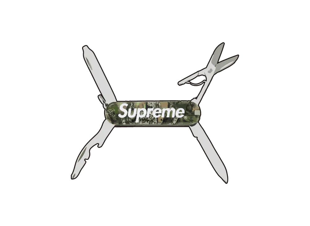Supreme x Victorinox Pocket Knife "Camo"