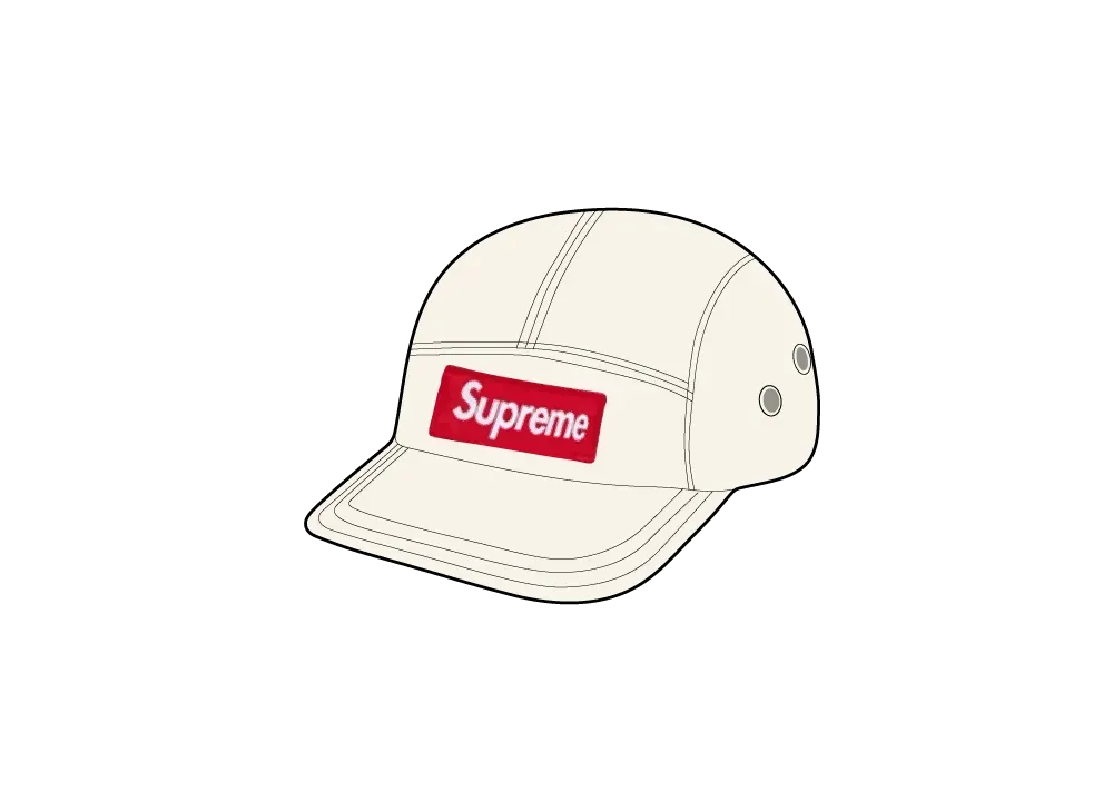 Supreme x Zoo York Camp Cap "White"