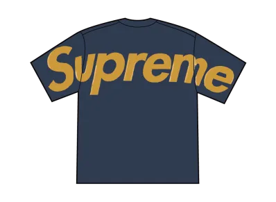 Supreme Intarsia S/S Top "Navy"