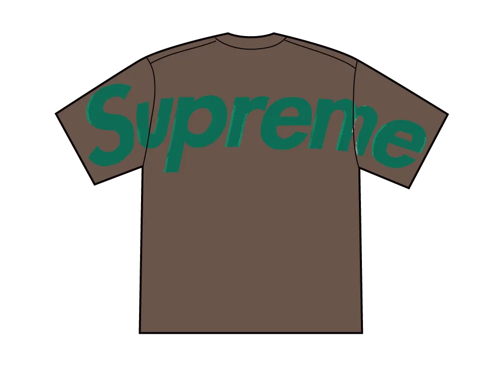 Supreme Intarsia S/S Top "Brown"