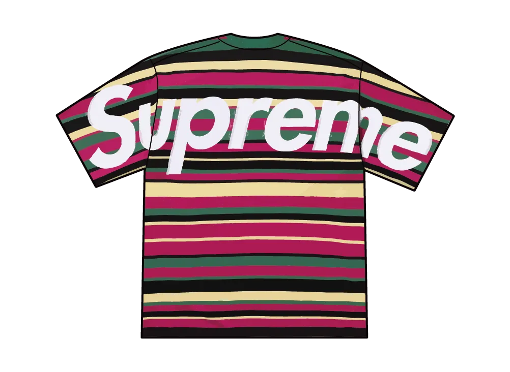 Supreme Intarsia S/S Top "Stripe"