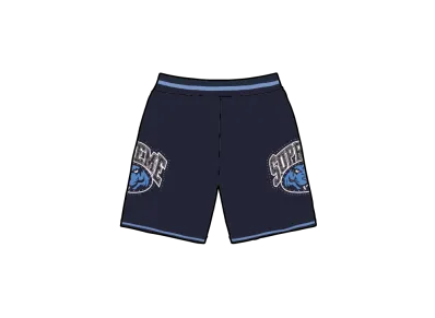 Supreme Studded Basketball Short "Navy"