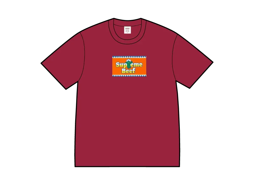 Supreme Beef Tee "Cardinal"
