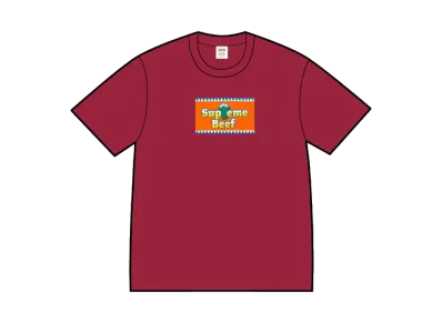 Supreme Beef Tee "Cardinal"