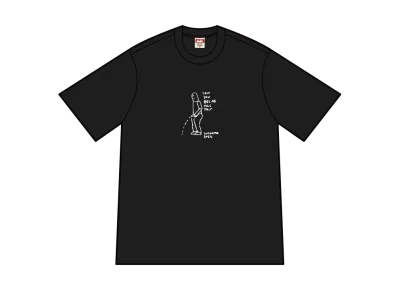 Supreme Piss Tee "Black"