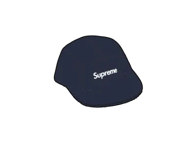 Supreme Reversible Terry Camp Cap "Navy"