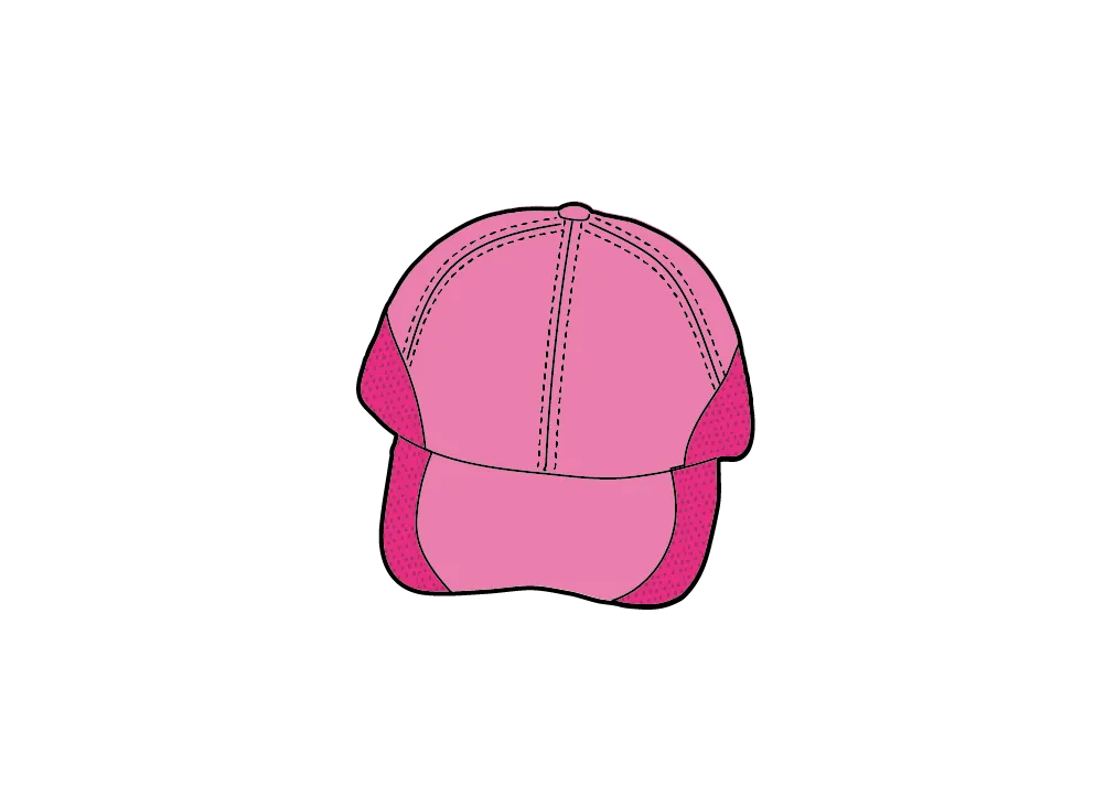 Supreme Cordura Mesh 6-Panel "Pink"