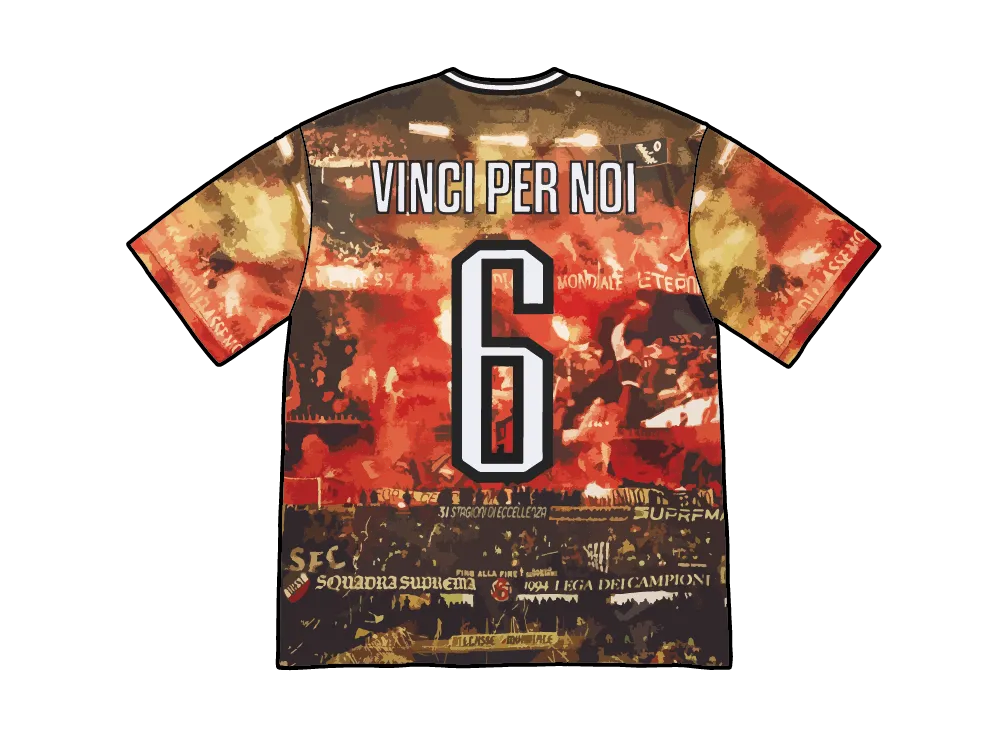 Supreme Vinci Per Noi Soccer Jersey "Multi"