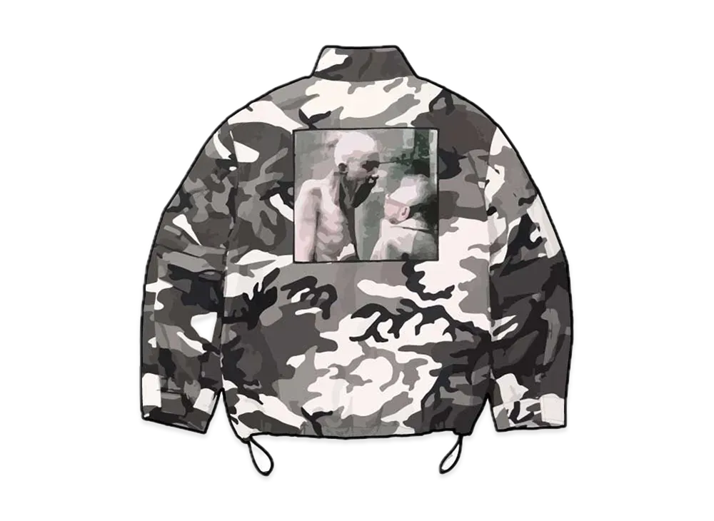 Supreme x Aphex Twin Alpha Industries Cargo Jacket "Snow Camo"