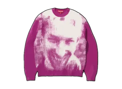 Supreme x Aphex Twin Mohair Sweater "Plum"