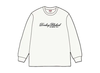 Supreme x Aphex Twin Donkey Rhubarb L/S Tee "White"