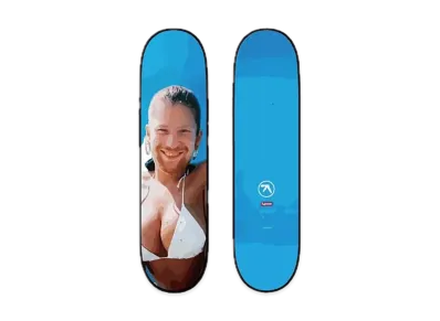 Supreme x Aphex Twin Windowlicker Skateboard "Blue"