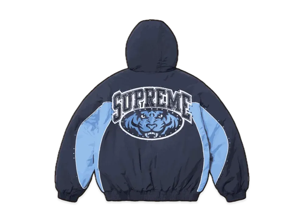 Supreme Studded Stadium Jacket "Navy"
