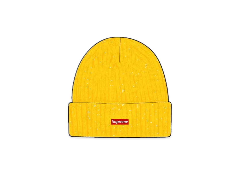 Supreme Overdyed Beanie "Yellow" (25SS)