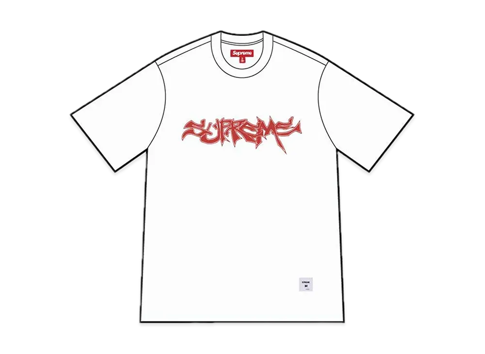 Supreme Mental S/S Top "White"