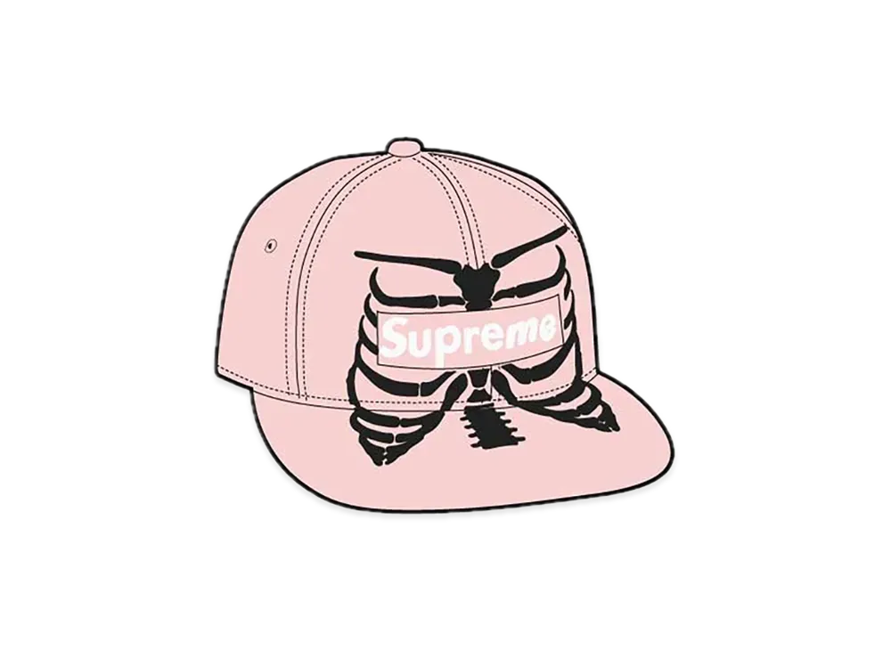 Supreme Bones Box Logo New Era 