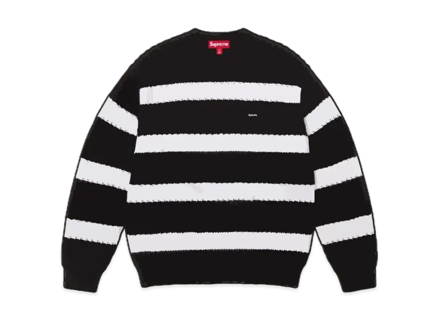 Supreme Loose Gauge Stripe Small Box Sweater Supreme Loose Gauge Stripe Small Box Sweater