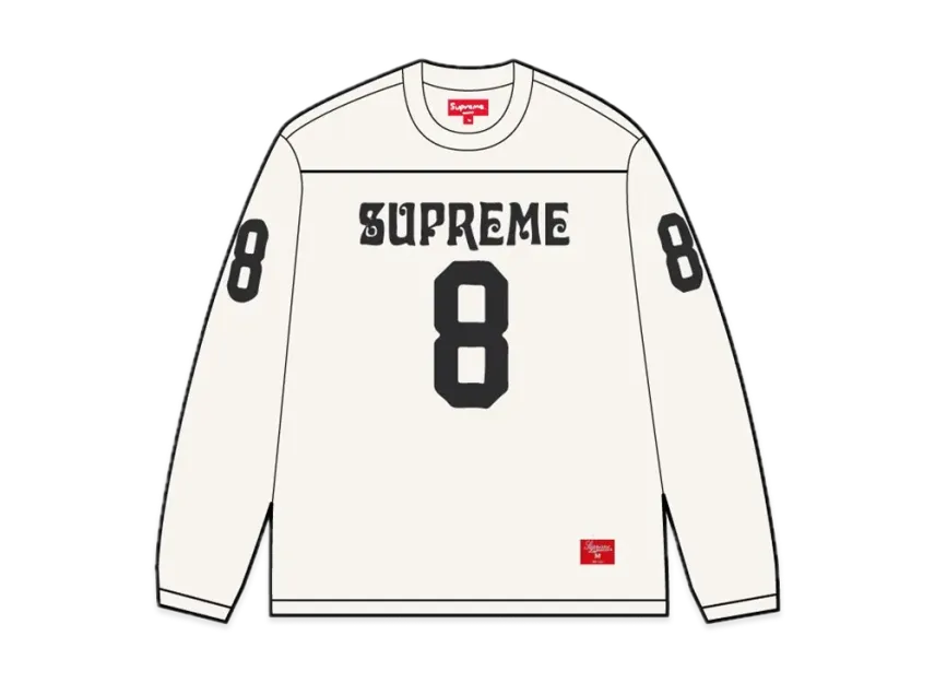 Supreme Affiliated L/S Football Top Supreme Affiliated L/S Football Top