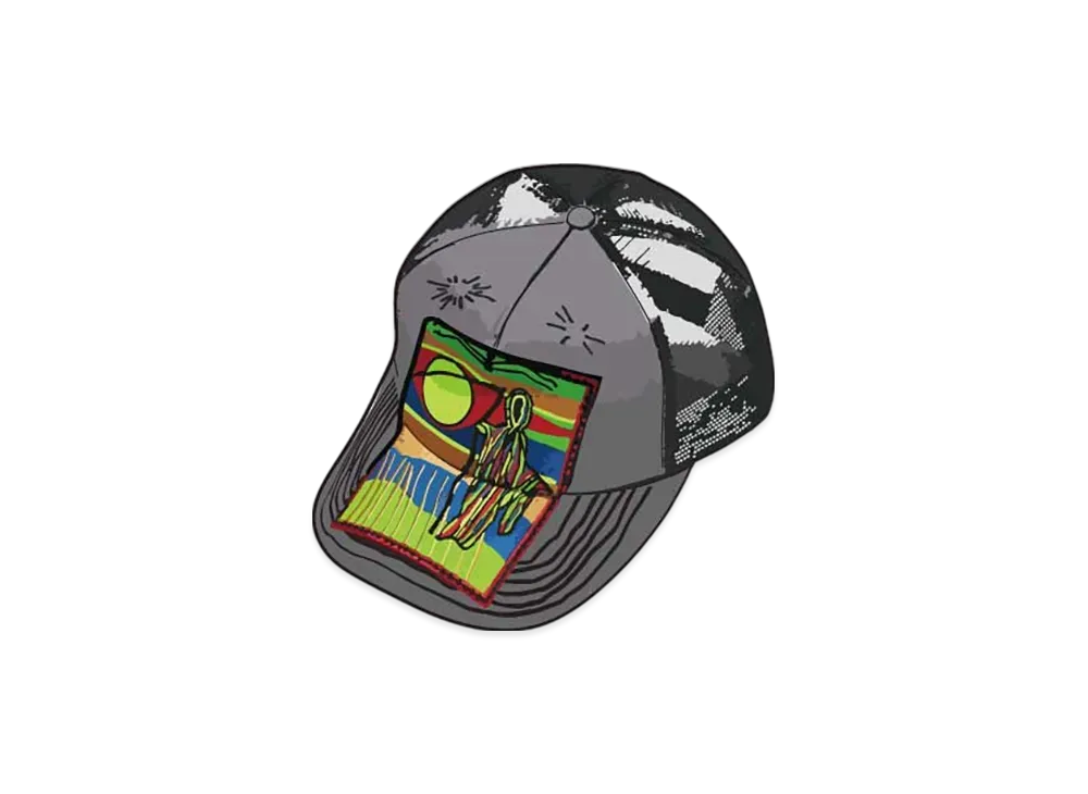 Supreme Reaper Mesh Back 6-Panel "Grey"