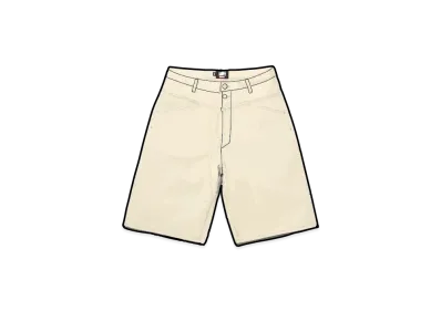 Supreme x Marithe + Francois Girbaud X-Seam Baggy Denim Short "Natural"