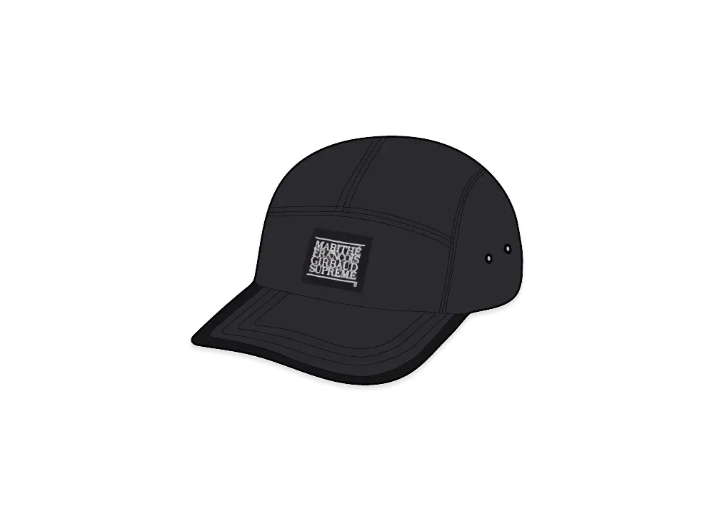 Supreme x Marithe + Francois Girbaud Sport Camp Cap "Black"