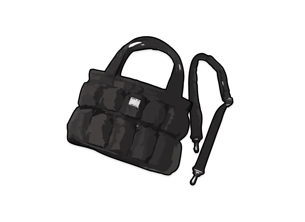 Supreme x Marithe + Francois Girbaud Pokachu Puffer Tote Bag "Black"