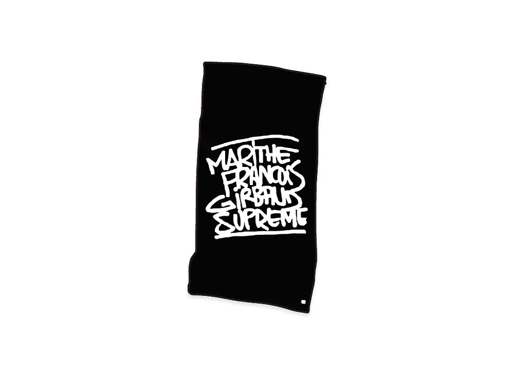 Supreme x Marithe + Francois Girbaud Compressed Towel "Black"