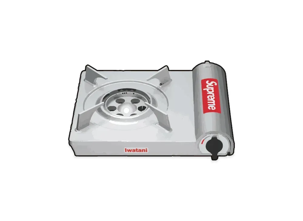 Supreme x Iwatani Portable Butane Stove Supreme x Iwatani Portable Butane Stove