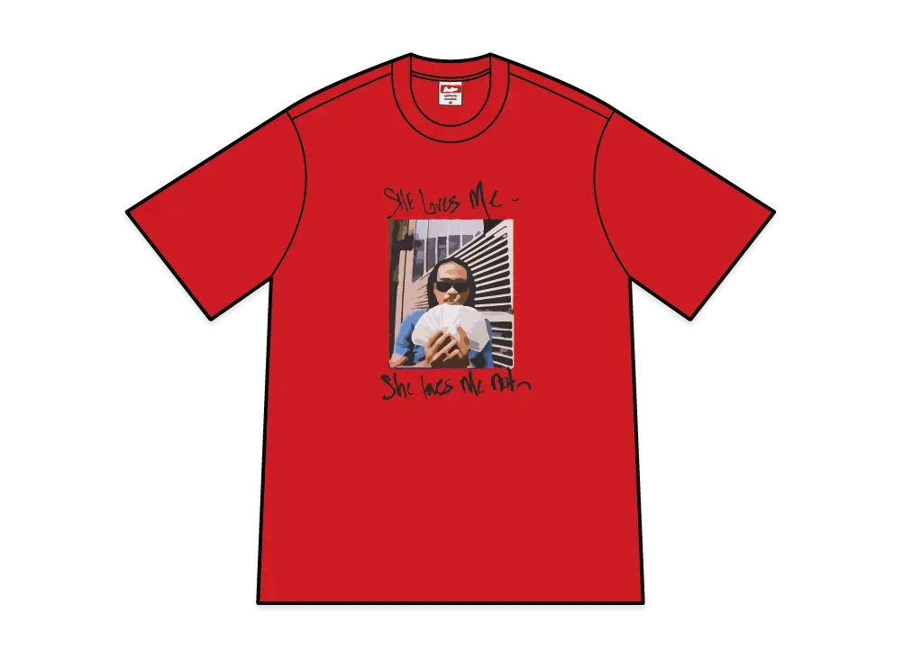 Supreme Max B Tee "Red"