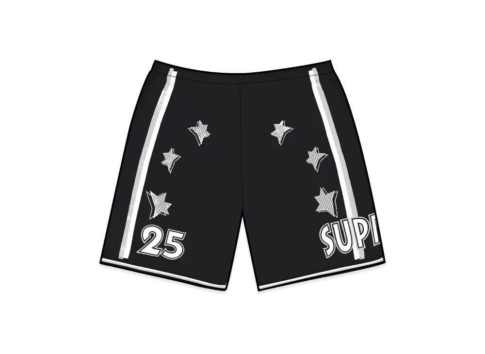Supreme All Star Basketball Short "Black"
