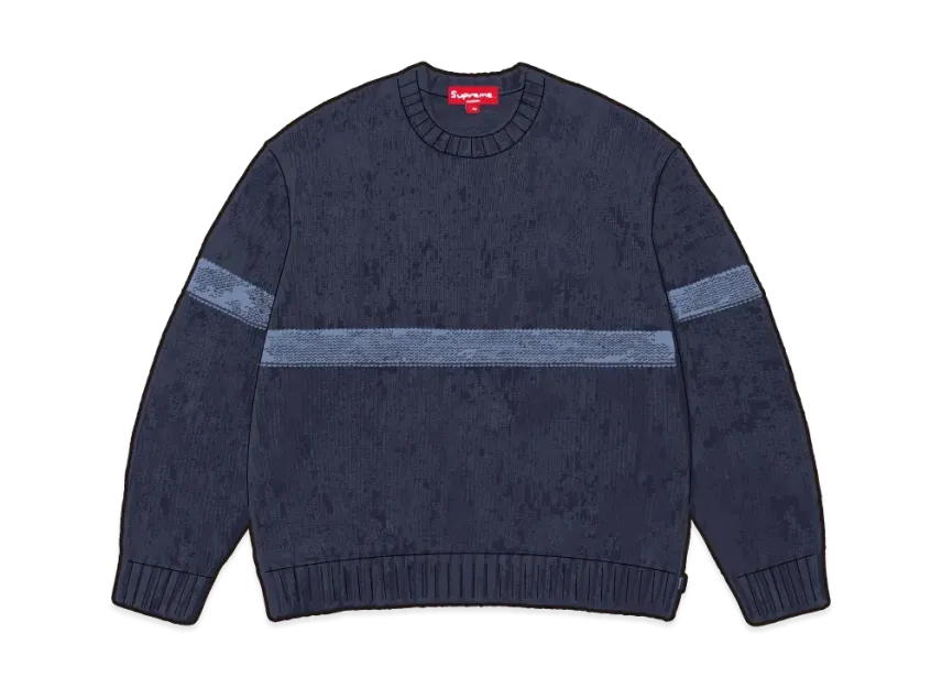 Supreme Tonal Applique Sweater Supreme Tonal Applique Sweater