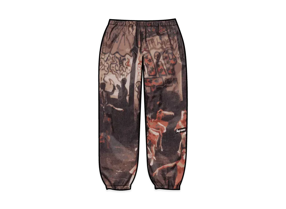 Supreme Reflective Ripstop Track Pant "Multi"
