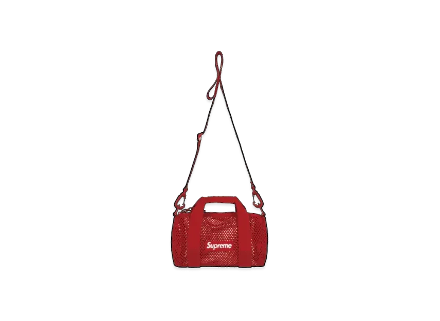 シュプリーム Supreme Mesh Mini Duffle Bag RED Buy Supreme シュプリーム Supreme Mesh Mini Duffle Bag RED Buy Supreme