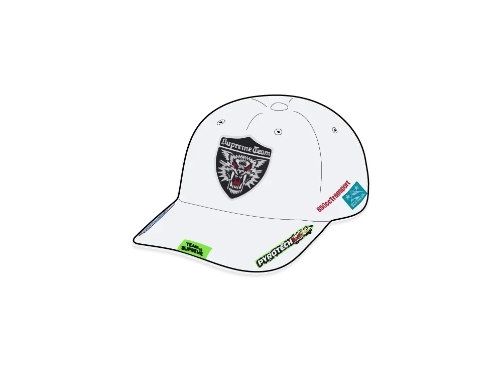 Supreme Racing Team 6-Panel "White"