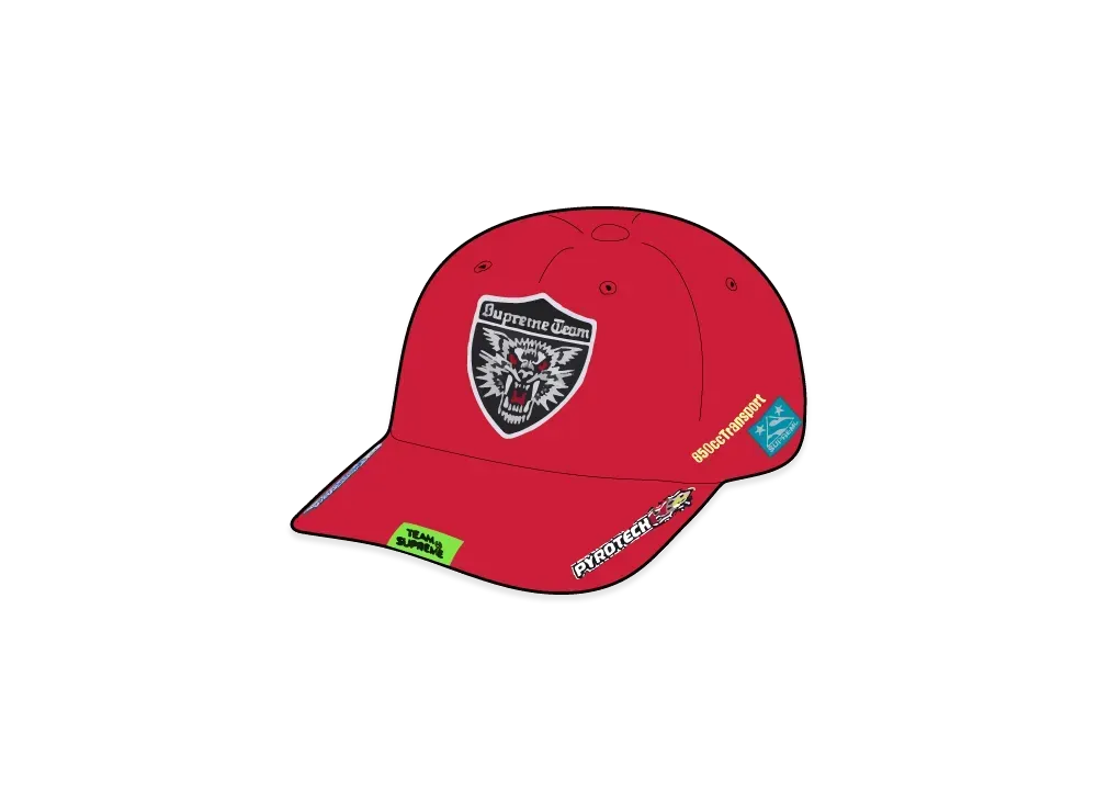 Supreme Racing Team 6-Panel "Red"