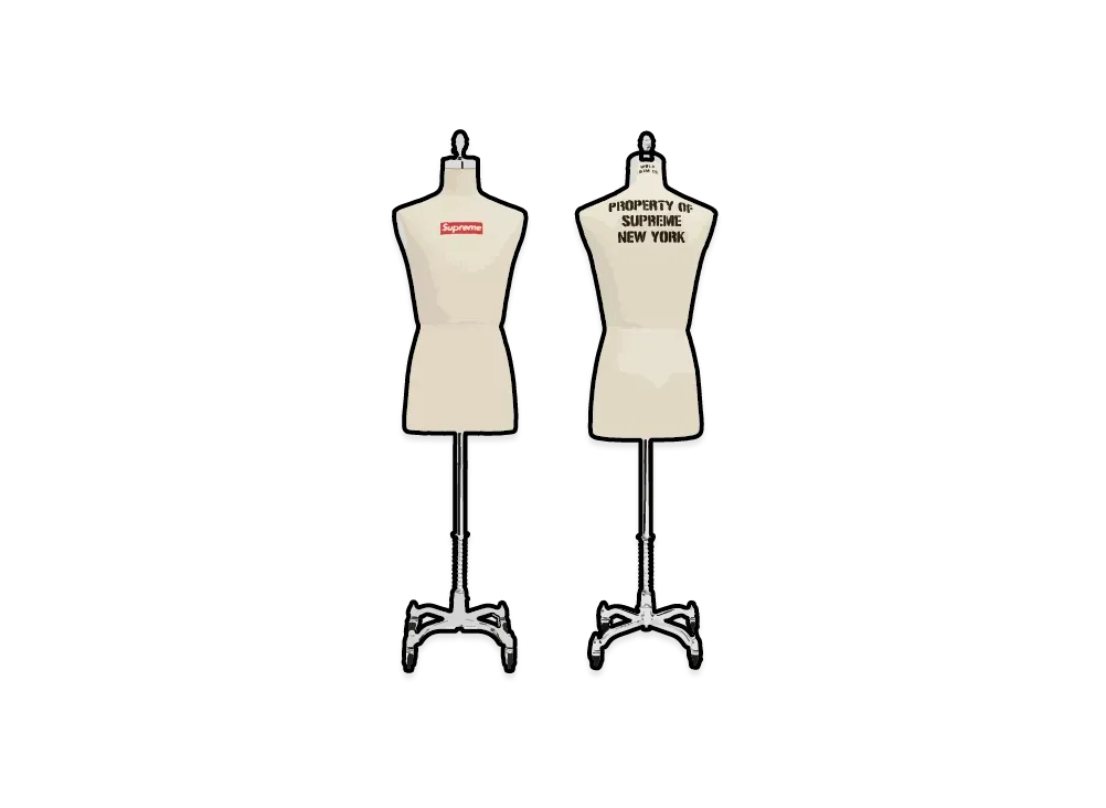 Supreme Wolf Form Dress Form "Natural"