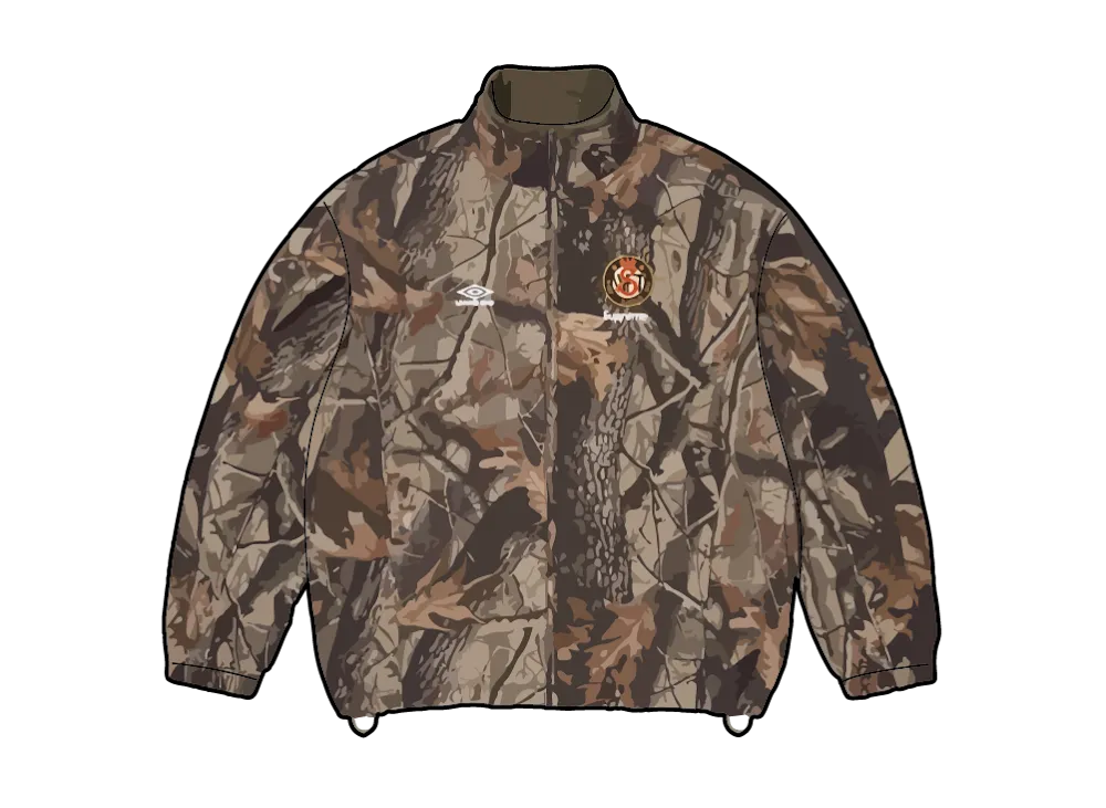 Supreme Gore-Tex Infinium Windstopper Leather Varsity Jacket