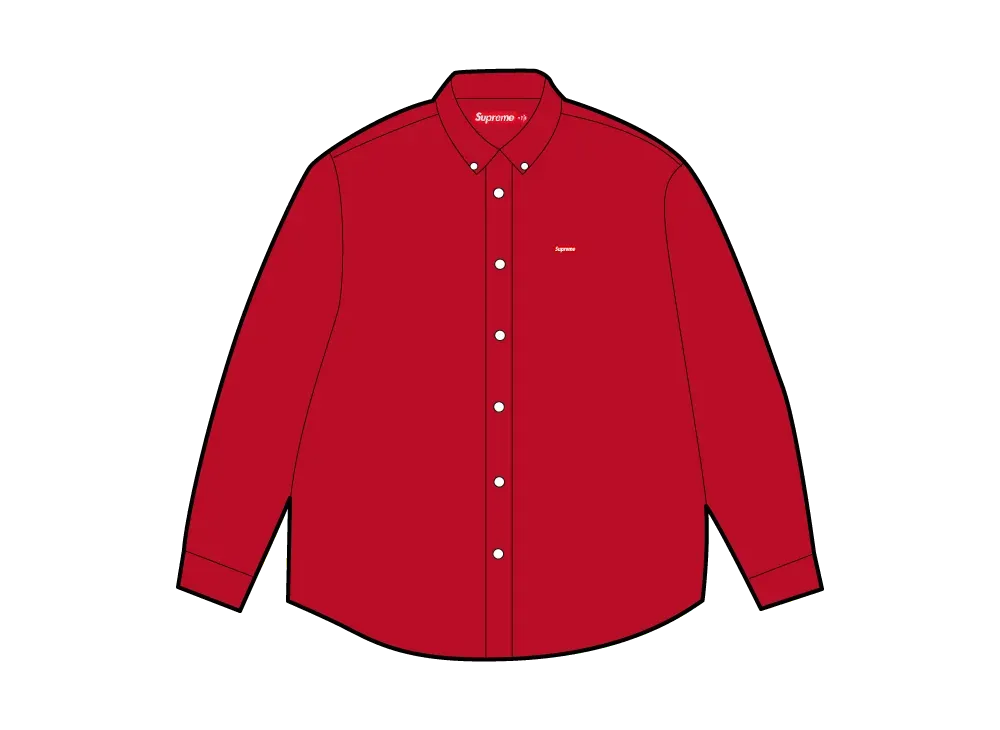 Supreme Small Box Shirt (26SS) "Dark Red"